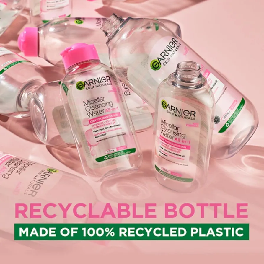 Picture of International product Garnier Micellar cleansing Water 3 ino-1-skincare 125 Ml