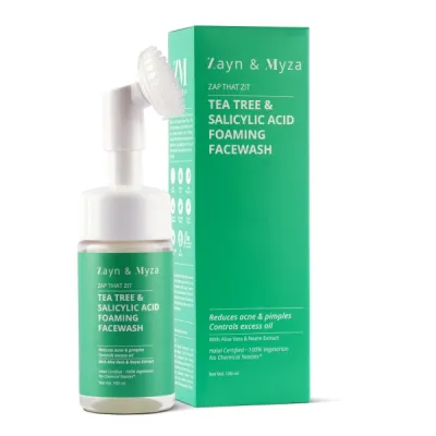 Picture of Indian product Skin care ZM Tea Tree & Salicylic Acid Foaming Face Wash
100ml