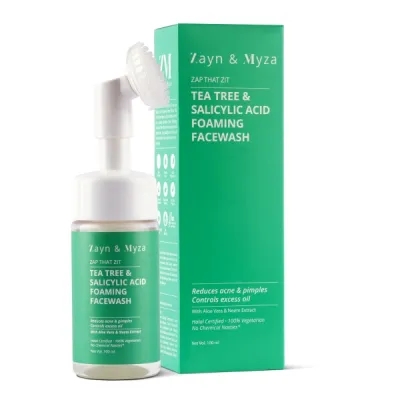Picture of Indian product Skin care ZM Tea Tree & Salicylic Acid Foaming Face Wash
100ml
