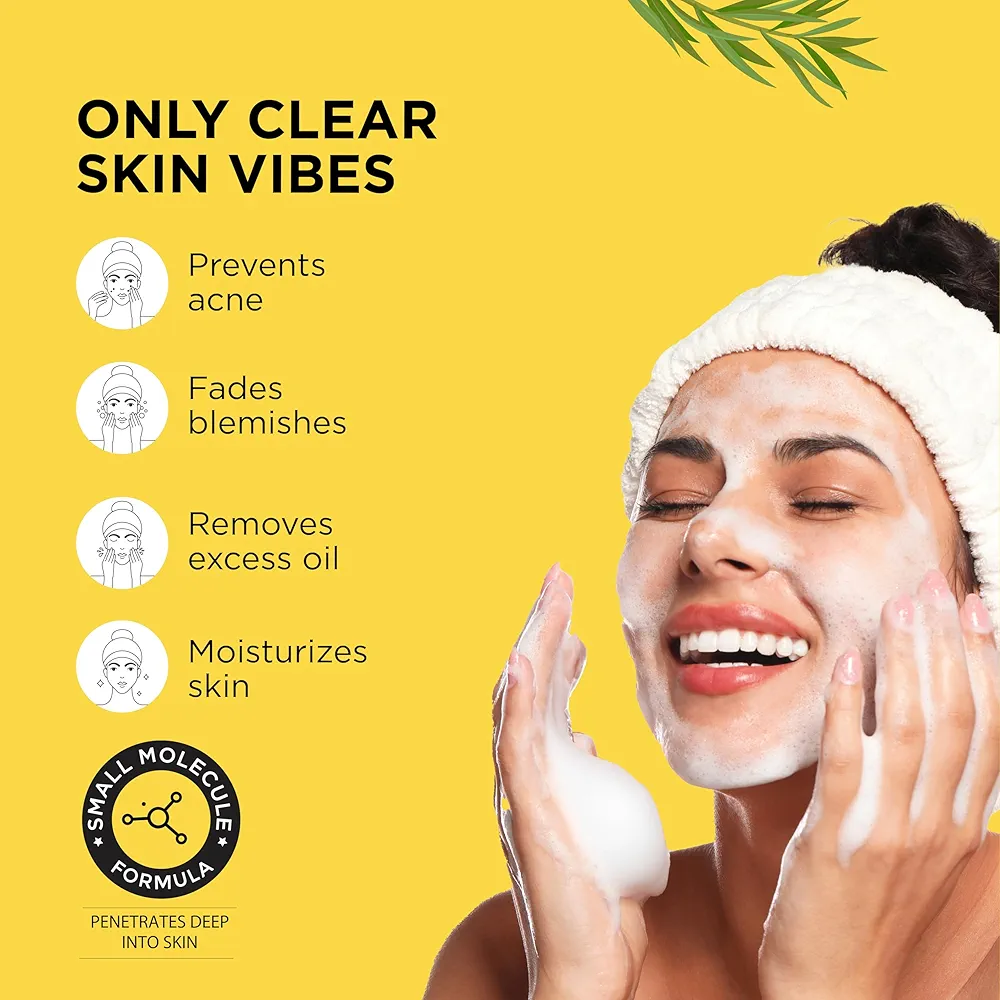 Picture of Indian product Skin care ZM Tea Tree & Salicylic Acid Foaming Face Wash
100ml