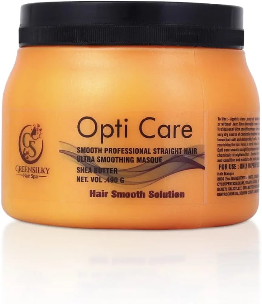 Picture of Matrix Opti-care Smooth Straight Hair Masque With Shea Butter, 490Gm- Hair mask