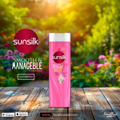 Picture of International Thailand product hair care product Sunsilk shampoo smooth and MANAGEABLE- 300 ml