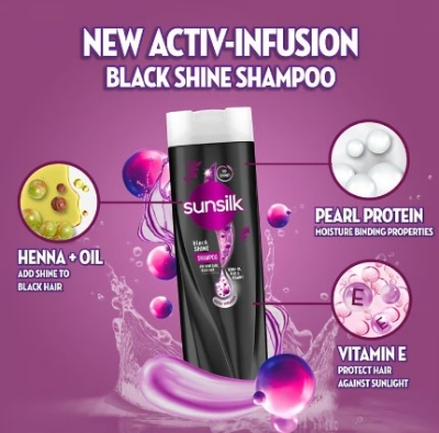 Picture of International Thailand product Sunsilk Black shine Shampoo 300 Ml