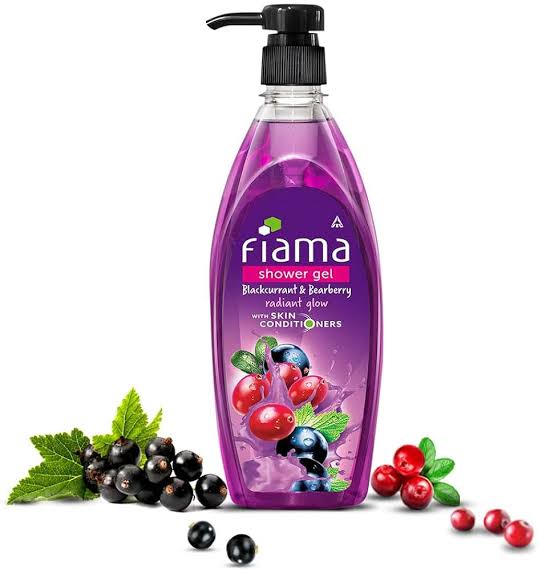 Picture of International Indian product Fiama Blackcurrant & Bearberry Radiant Glow With skin conditioners Shower Gel 500 Ml