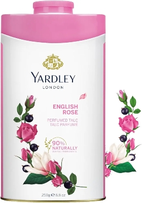 Picture of International Uk Product Yeardley English rose Perfume Talcum Powder 250 Gm