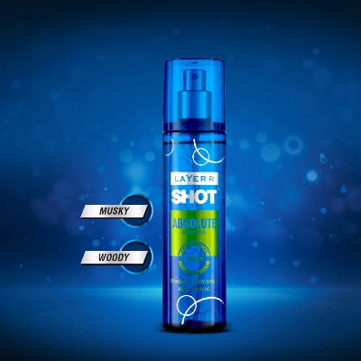 Picture of International Indian Product Layer'r shot Absolute series Craze Fragrant Body spray 135 Ml