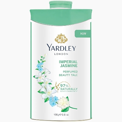 Picture of International UK Product Yeardley Imperial Jasmine Fragrant Talc 250 Gm