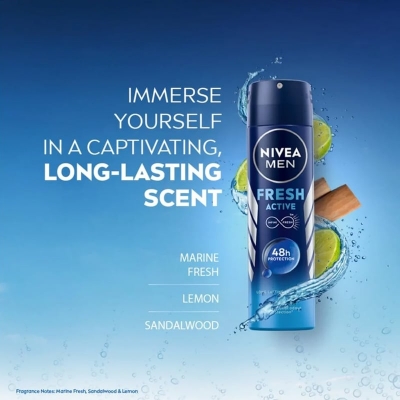 Picture of International Product Fresh Active body spray 150 Ml