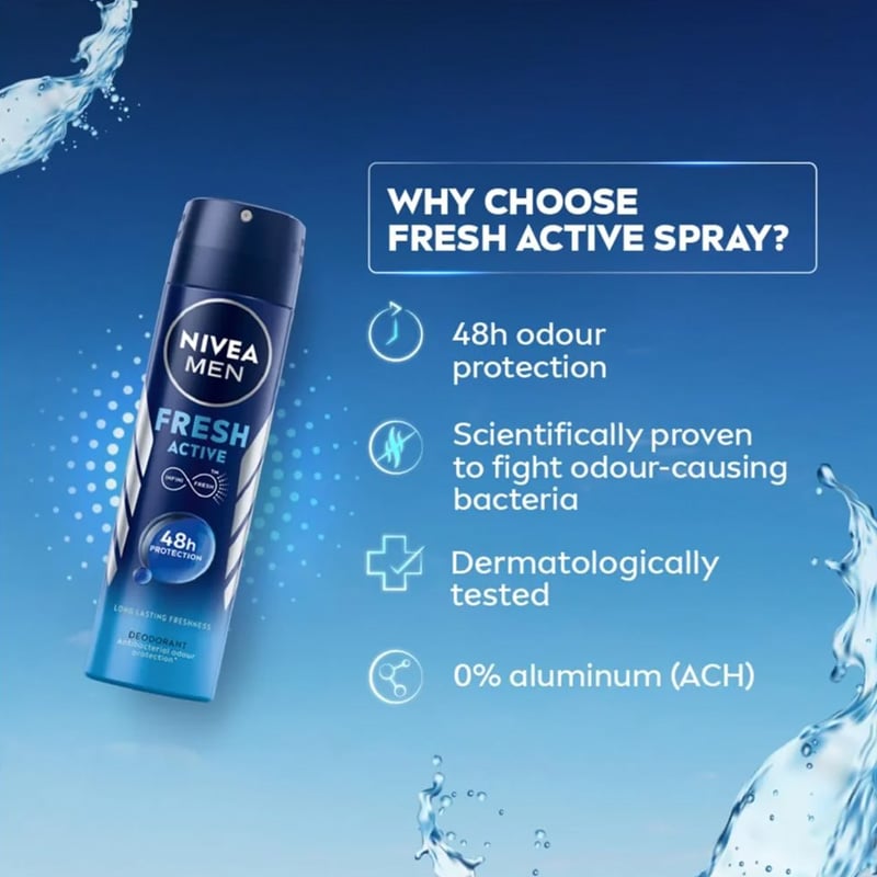 Picture of International Product Fresh Active body spray 150 Ml