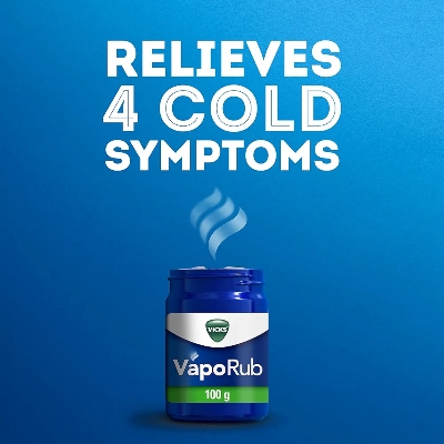 Picture of International Germany Product Vicks Vapurub Onionment For Colds Relief 100 Gm