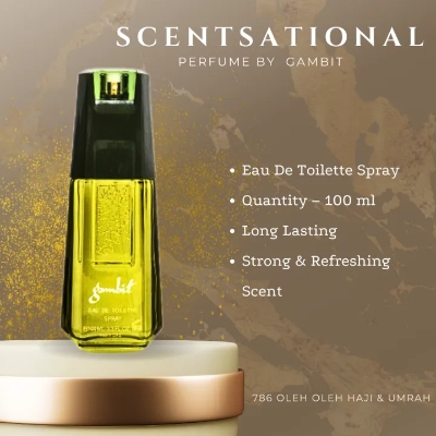 Picture of International UAE product Body perfume party scent Gambit Universal Perfume For men- 100 Ml