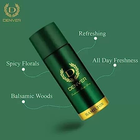 Picture of International Indian Product Denver Hamilton Deodorant body spray 165 Ml