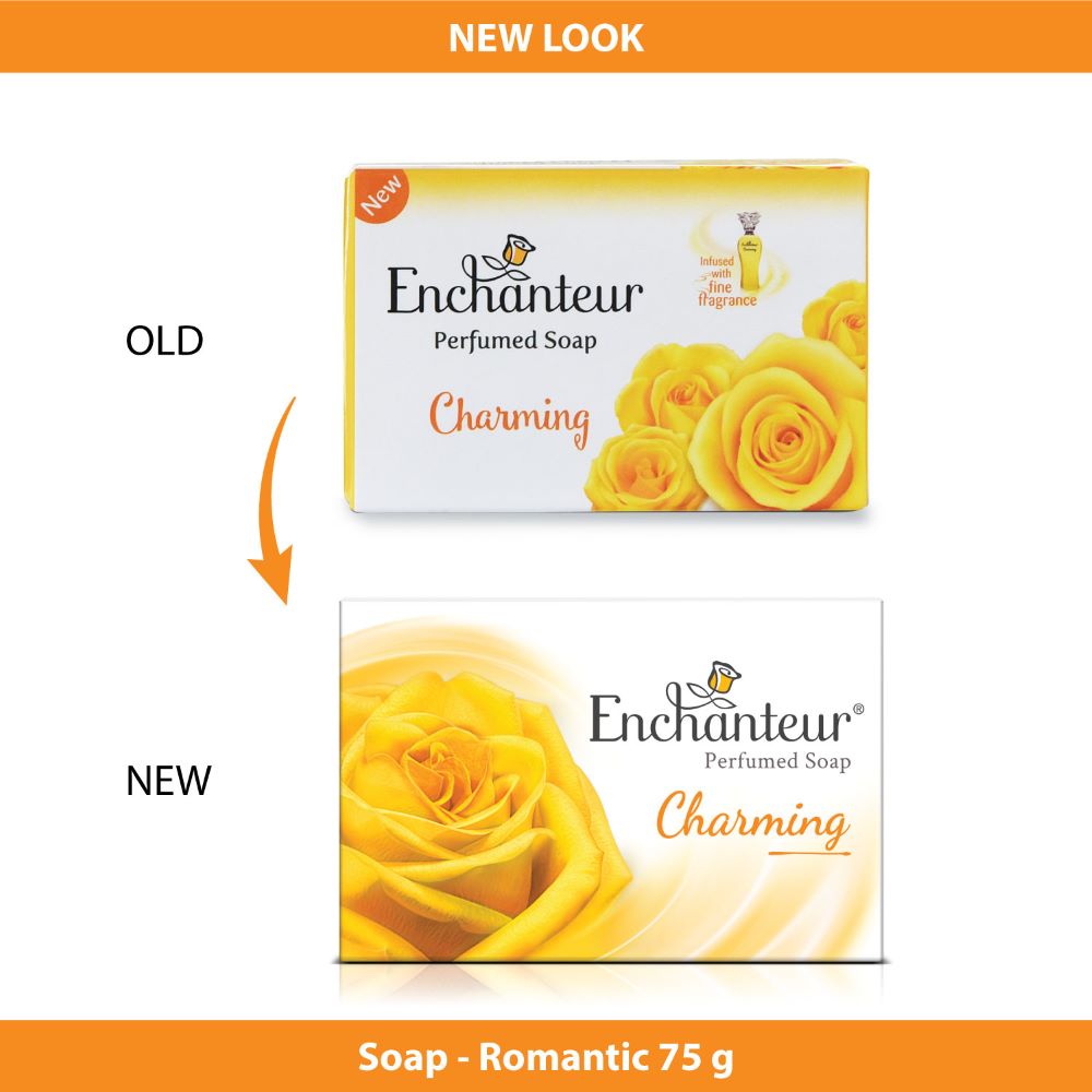 Picture of International Malaysian product Enchanteur Charming Soap Used For Make/female 125 Gm