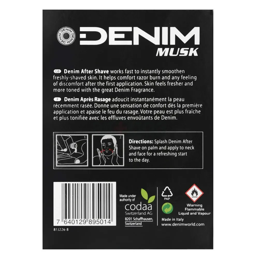Picture of International Italy product Denim musk after save 100 Ml