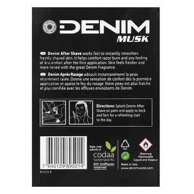 Picture of International Italy product Denim musk after save 100 Ml