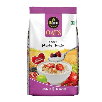 Picture of indian Disano oats 100% whole grain 1kg