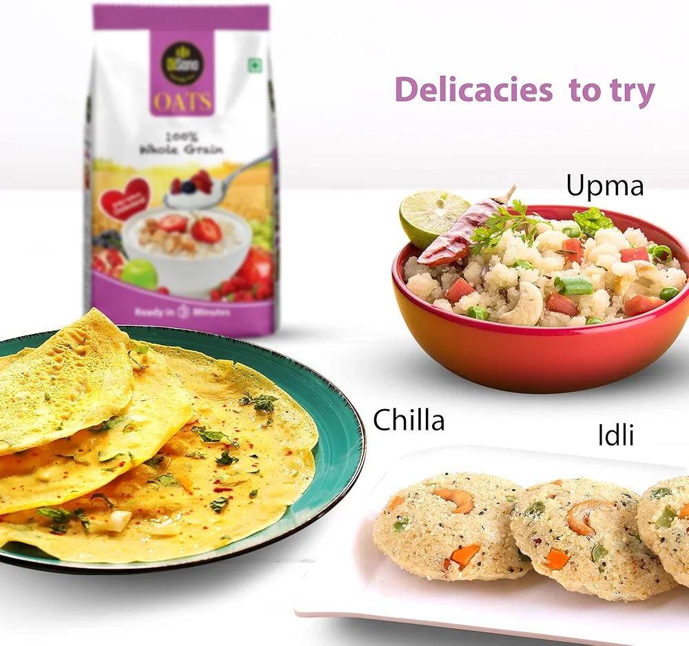 Picture of indian Disano oats 100% whole grain 1kg