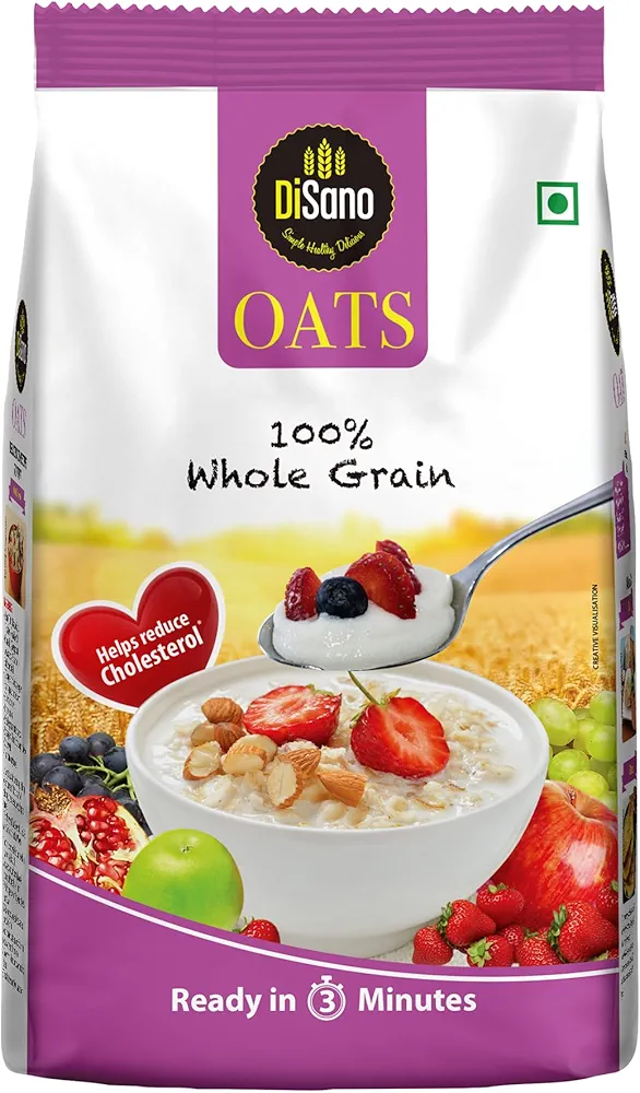 Picture of indian Disano oats 100% whole grain 1kg