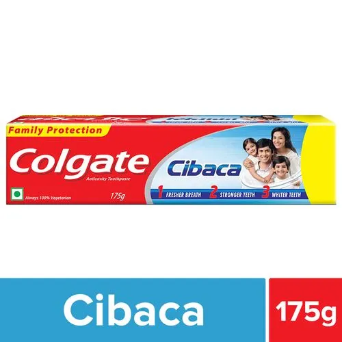 Picture of Indian product Colgate Cibaca Anti cavity Toothpaste 175 Gm