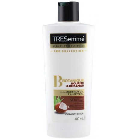 Picture of International UAE Product Tresemme Botanique nourish & Replenish With Coconut oil & Aloe Vera Conditioner For used male/female 400 Ml