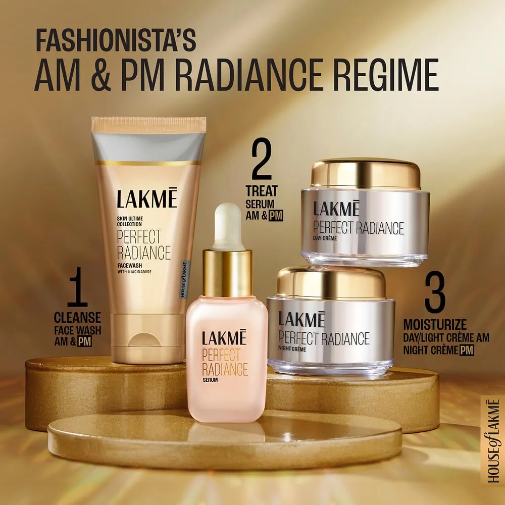 Picture of Indian product Lakme Perfect radiance Skin Ultimate Collection With Niacinamide Night cream 50 Gm