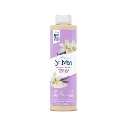 Picture of International USA Product ST.lves Pampering Vanilla & oat Milk body wash For used male/female 650 Ml