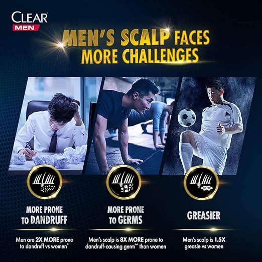 Picture of International Thailand Product Clear Men Anti- dandruff Cool Sport Menthol Shampoo 315 Ml
