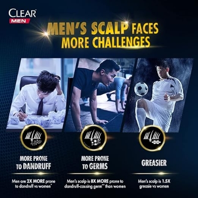 Picture of International Thailand Product Clear Men Anti- dandruff Cool Sport Menthol Shampoo 315 Ml