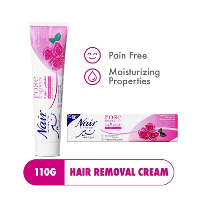 Picture of International Uk Product Nair hair Remover Rose Fragrance Used For Male 110 Ml
