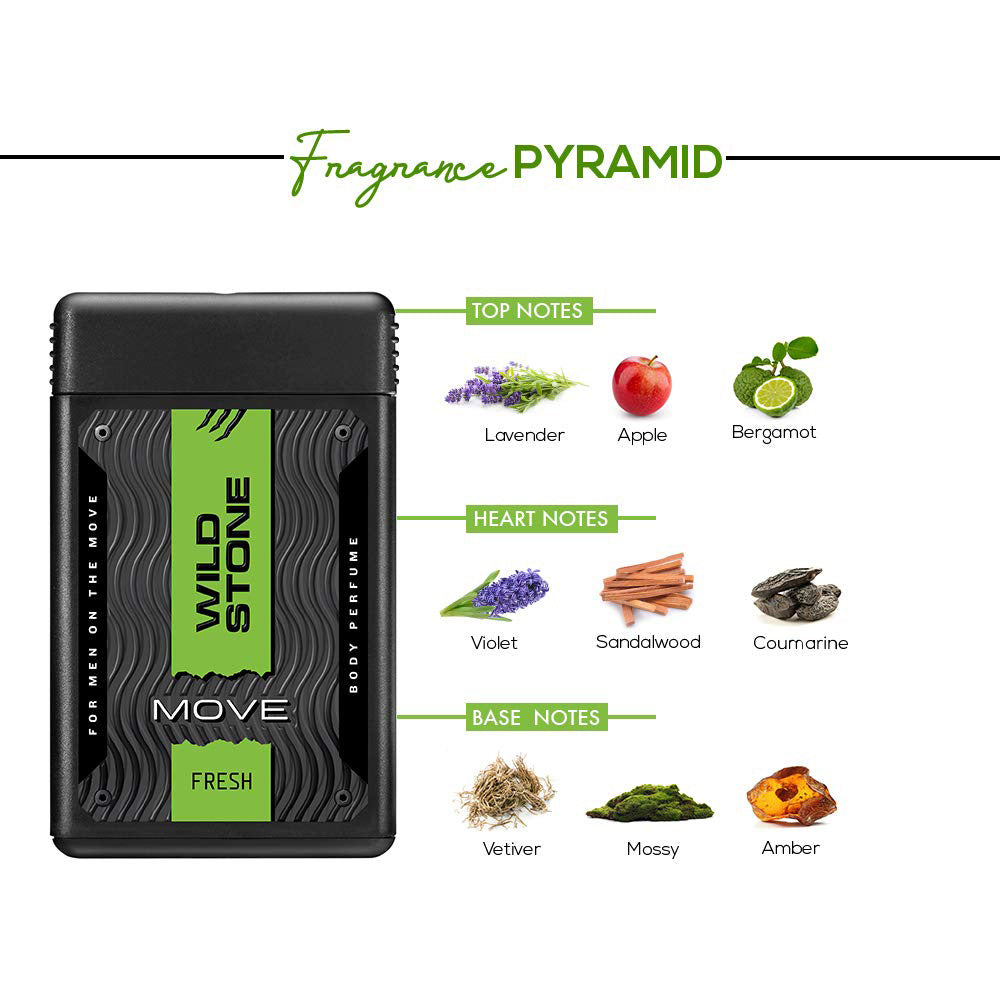 Picture of Indian Product Wild stone move fresh pocket Body Perfume Used for male 18 ml