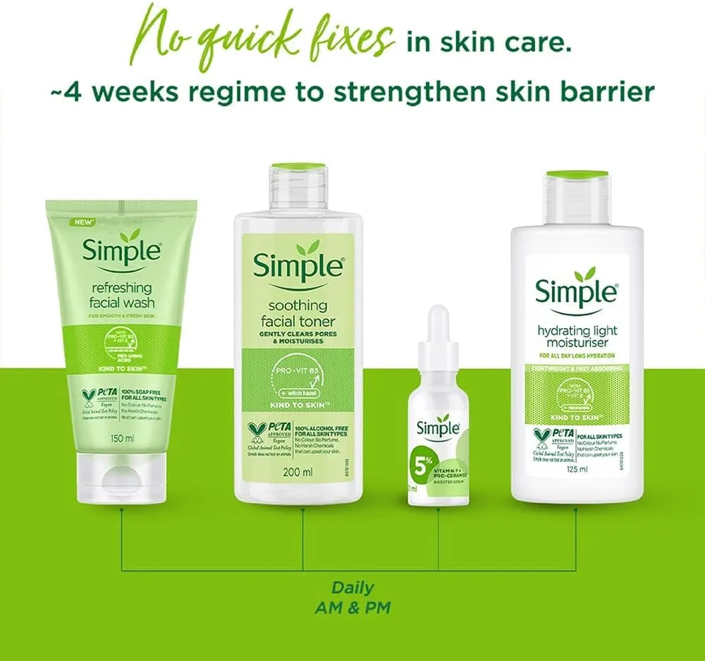 Picture of International Uk Product Simple Hydrating Light Moisturiser Used For male /female 125 Ml