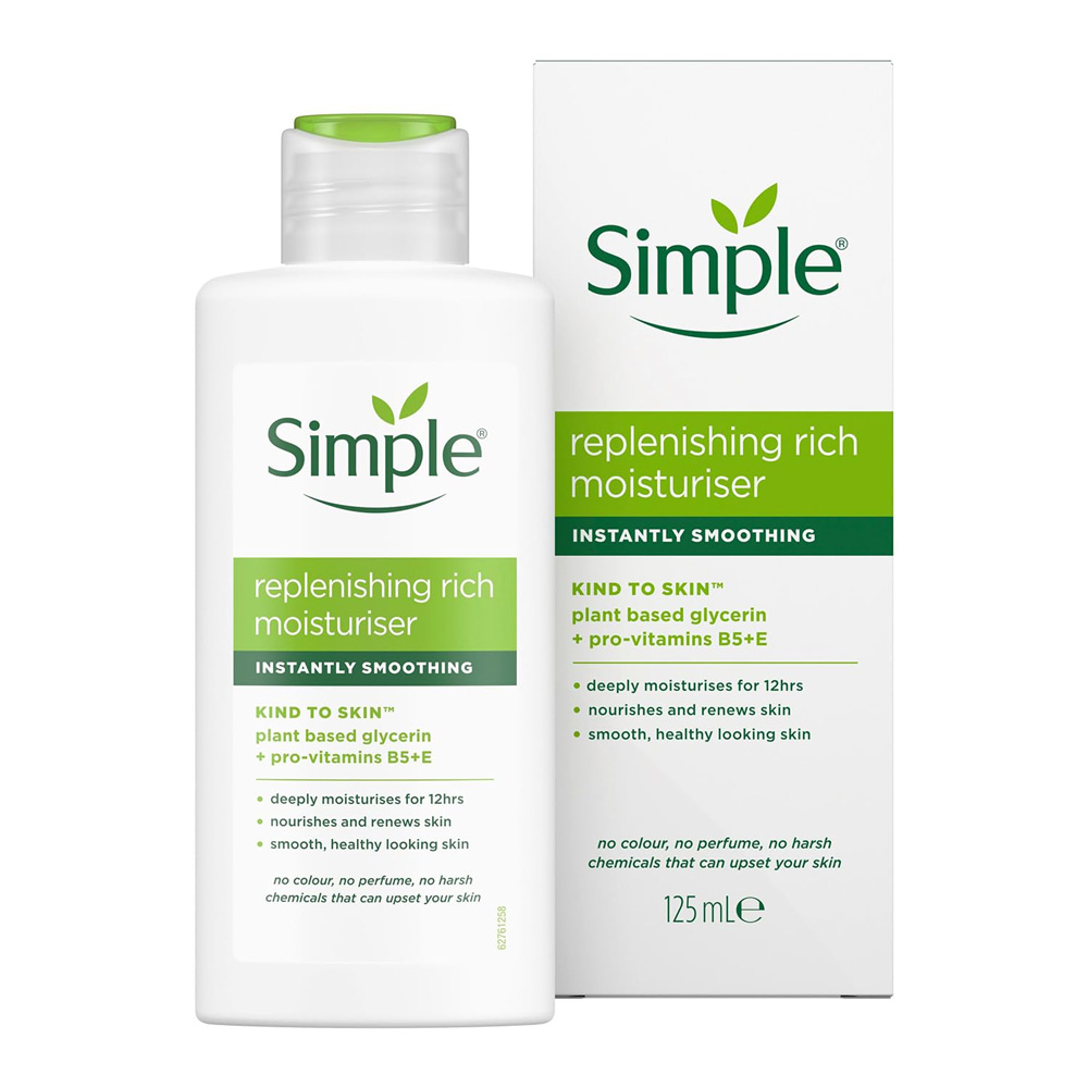 Picture of International Uk Product Simple Replenishing Rich Moisturiser 125 Ml
