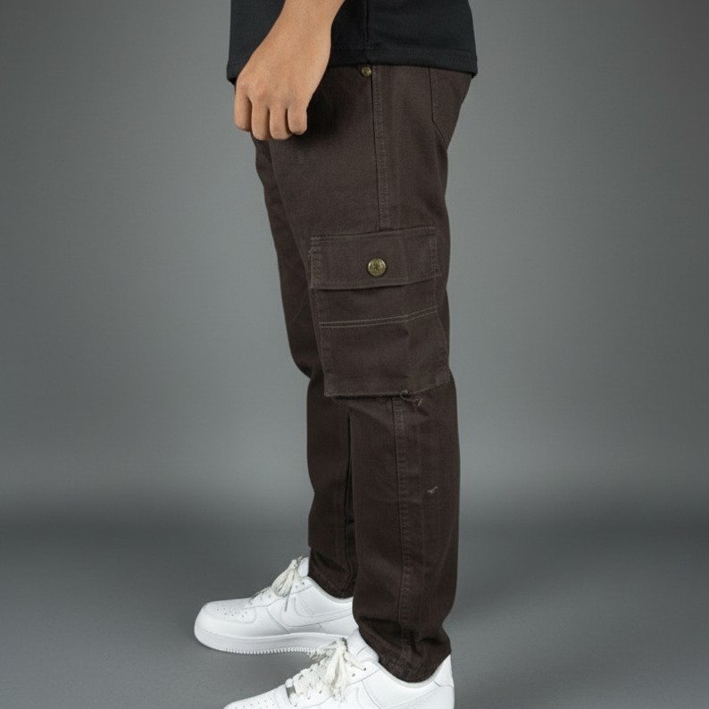 Picture of Men’s Twill 6 Pocket Pants — Slim Fit, Fashionable Design