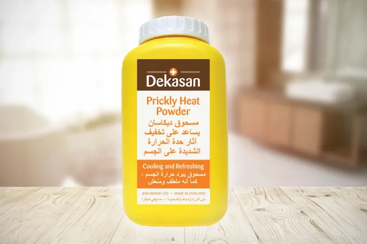Picture of International England Product Dekasan Pricky heat Powder Used For Male/female 100 Gm
