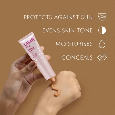 Picture of International Indian Product Lakme 9 To 5 Cc cream Complexion care cream SPF 30 PA++(BRONZE) 30 Gm