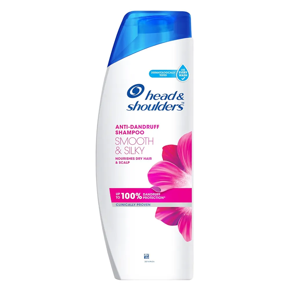 Picture of Indian Product Smooth & Silky Anti-dandruff Shmapoo used For male/female -340 Ml