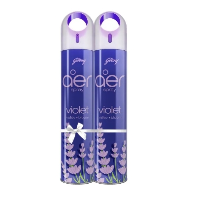 Picture of Aer room( air) freshener spray Violet Valley bloom 300 Ml -( Pack Of 2)