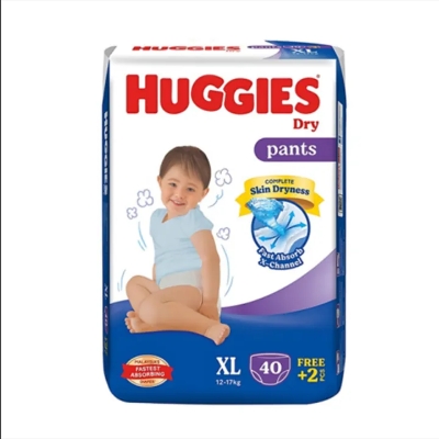 Picture of International Malaysian Product Huggies Diaper Dry Pants XL (12-17kg) XL(40+2) =42pcs