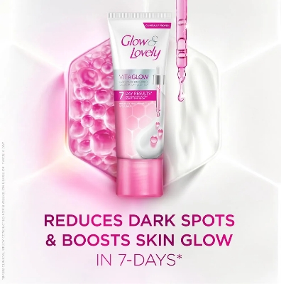 Picture of International UAE Product Fair&Lovely With Glow & Lovely VitaGlow Multivitamin Serum Face Cream Used For Women..100 Ml