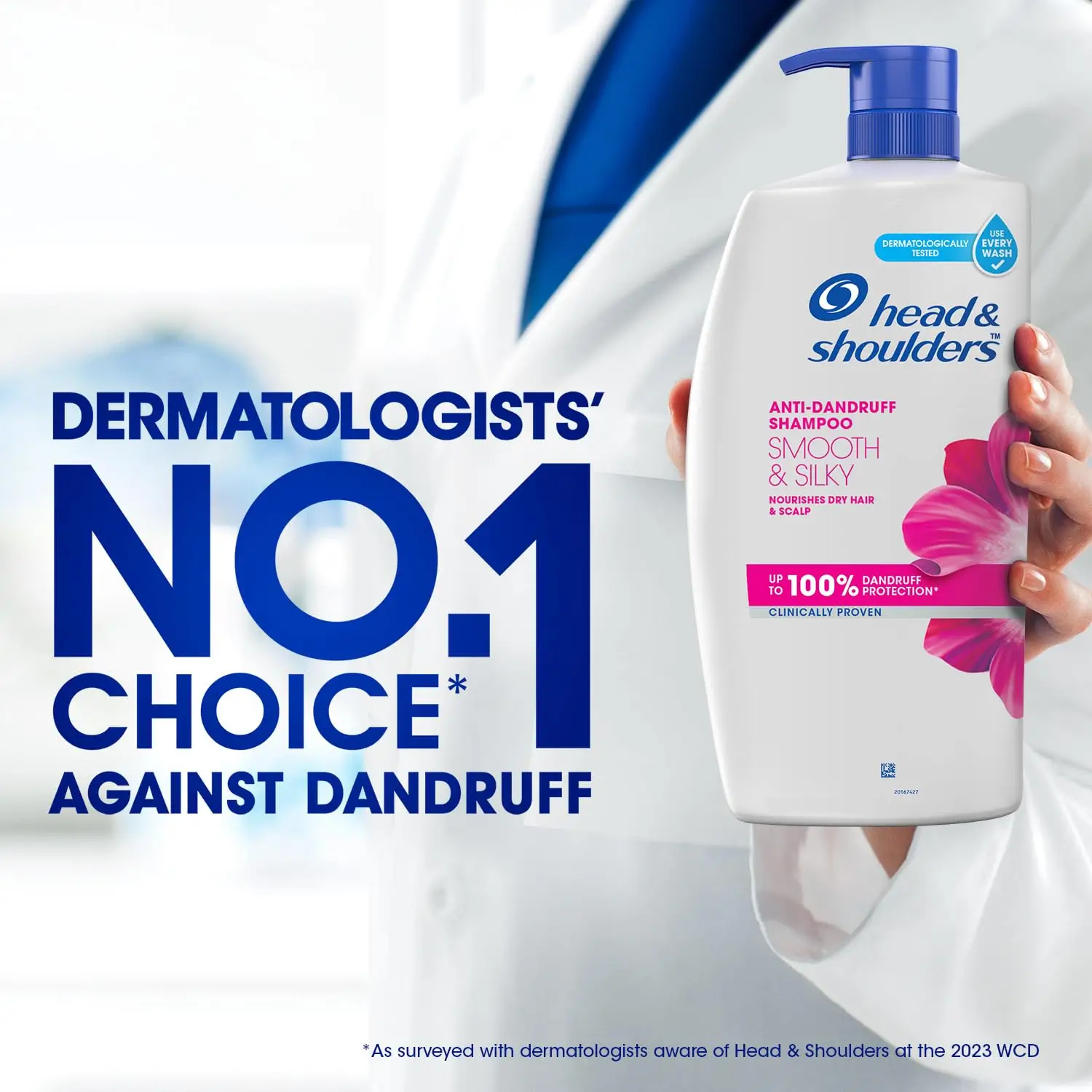 Picture of Indian Product Head&Shoulders Anti-dandruff Shmapoo With Smooth & Silky Used For male /female.. 1000 Ml