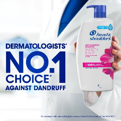 Picture of Indian Product Head&Shoulders Anti-dandruff Shmapoo With Smooth & Silky Used For male /female.. 1000 Ml