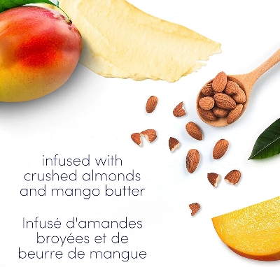 Picture of International Slovakia Product Dove Exfoliating Body Polish Crushed Almond & Mango Butter With Body Scrub Used For male /Female... 298 Gm