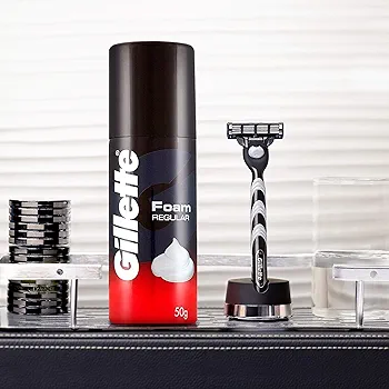 Picture of International Product Gillette Saving Foam Used For Men -98Gm