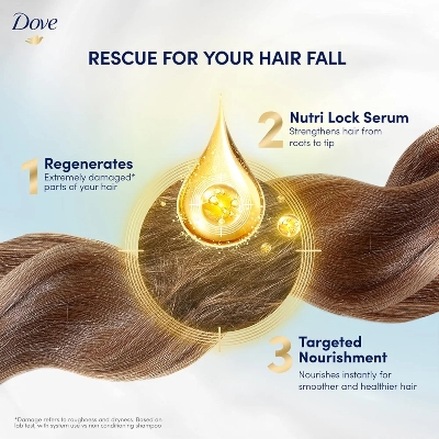 Picture of International Thailand Product Dove Ultra Care Hair Fall Rescue Shampoo Used For male /Female-330Ml