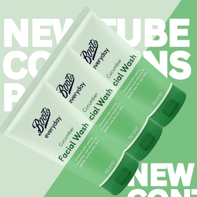 Picture of International UK Product Boots Everyday Cucumber Facial Wash Used For Male /Female -150Ml