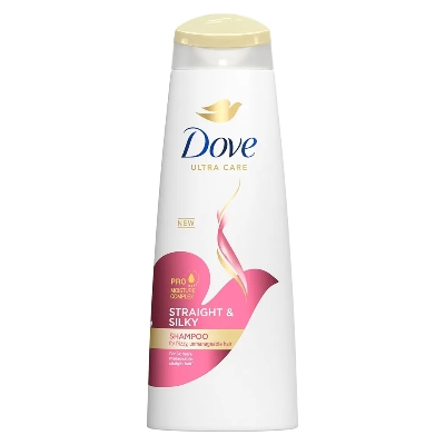 Picture of International Thailand Product Dove Ultra Care Straight & Silky Shampoo Used For male /Female-330Ml