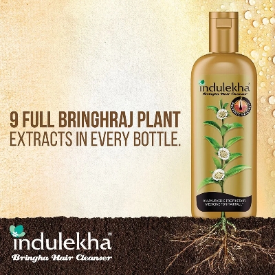 Picture of Indian Product Indulekha Hair Fall Control Bringha Ayurvedic Shampoo Used For male /Female-200Ml