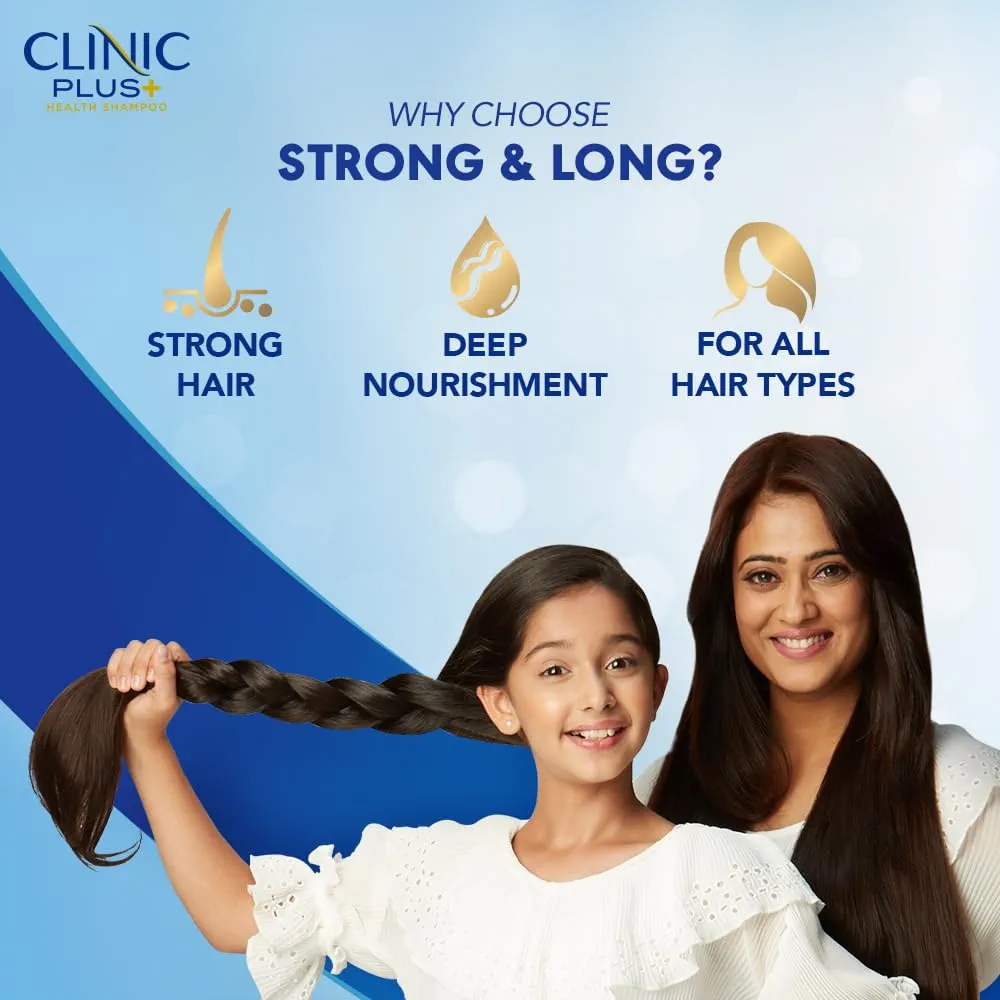 Picture of Indian Product Hair Care Clinic Plus+ Health Strong & Long Shampoo Used For Male /Female-1L