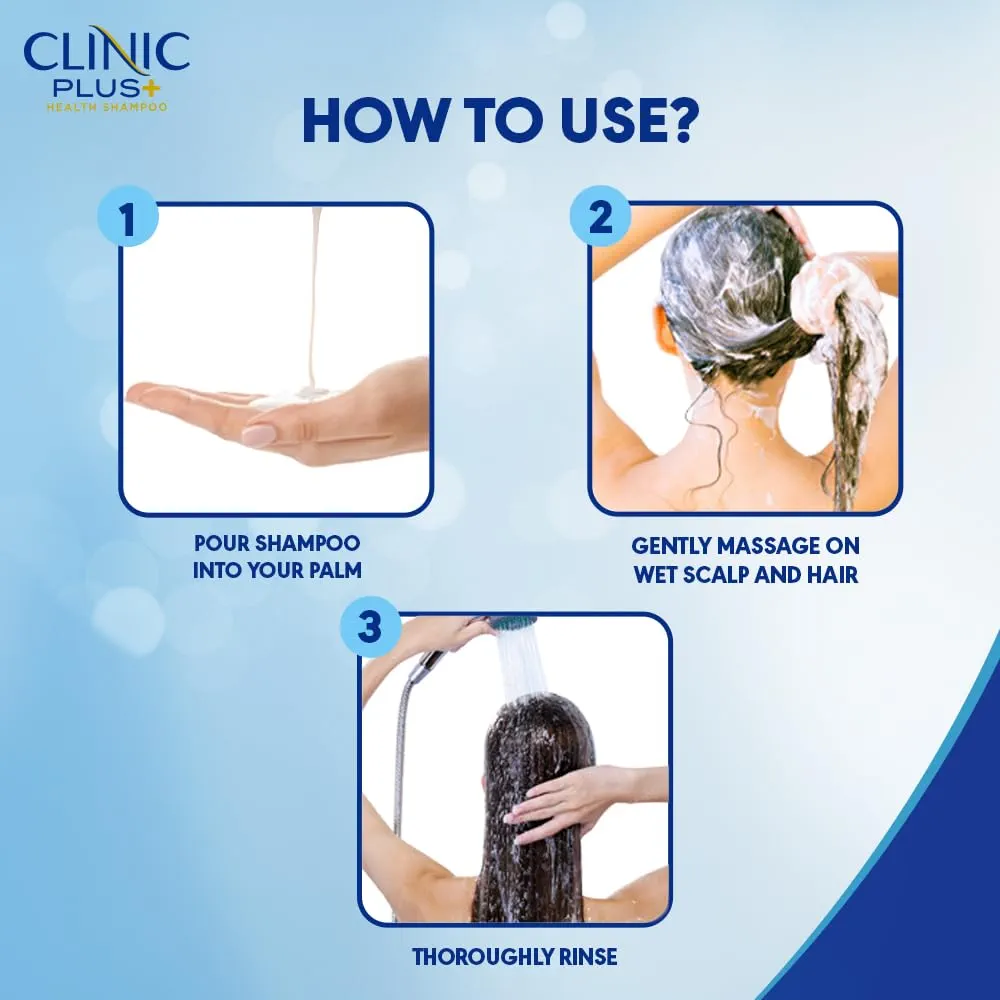 Picture of Indian Product Hair Care Clinic Plus+ Health Strong & Long Shampoo Used For Male /Female-1L