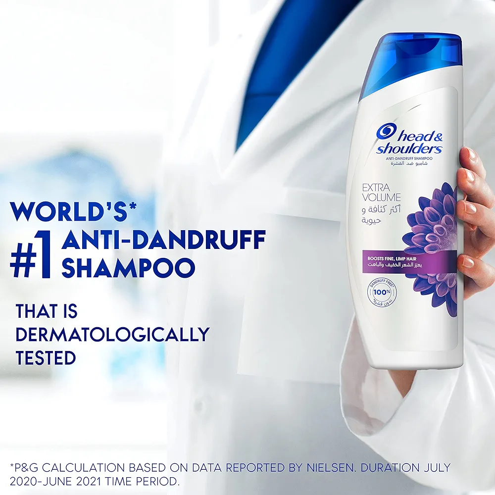 Picture of International UAE Product Head&Shoulders Extra Volume Anti-dandruff Shmapoo Used For Male /Female -400Ml